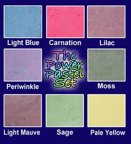 The Power Pastel Chalk Set